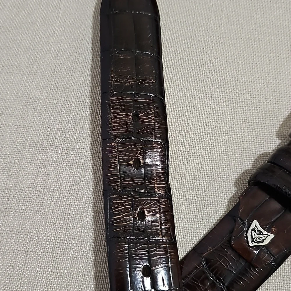 Paolo Da Ponte Men's Italian Leather Belt 40